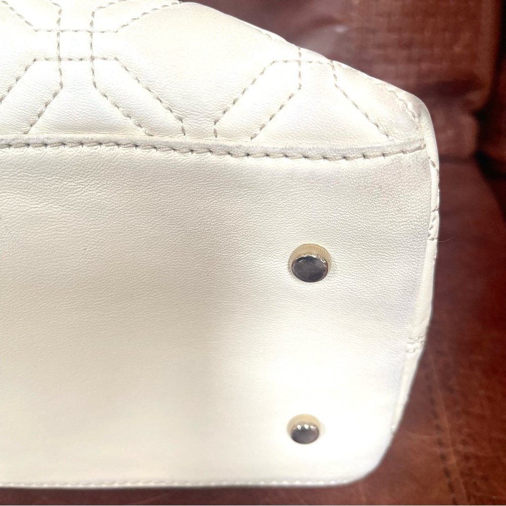 Kate Spade Astor Court Rachelle Quilted Satchel & Shoulder Bag In Creamy White - Picture 7 of 11